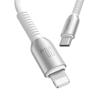 2. Joyroom S-A51 Cutting-Edge Series 30W USB-C - Lightning Kabel 1,2m - hellgrau