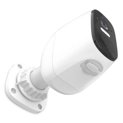 5. Nedis Smartlife WLAN-Außenkamera, IP66, Bewegungsmelder, Nachtsicht, Weiß