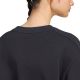 5. adidas Damen-Sweatshirt mit kleinem Logo, schwarz, KV7352