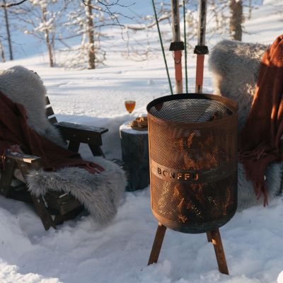 5. Bonfeu Gartenfeuerstelle Bonves 45 Korb schwarz 4502