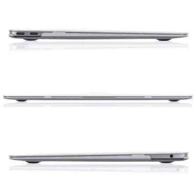 5. Tech-Protect SmartShell Hülle für MacBook Air 13" M2 / M3 / 2022-2024 - Mattschwarz