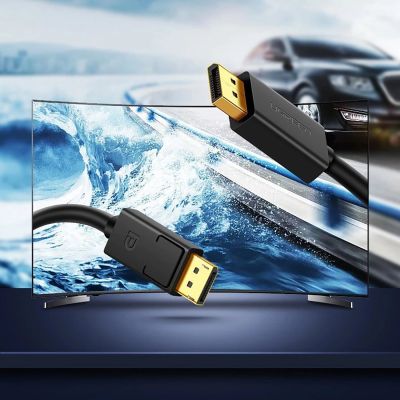14. Ugreen DP102 10212 DisplayPort 1.2 4K / DisplayPort 1.2 4K Kabel 3 m – Schwarz