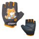 CHIBA COOL KIDS Kinderhandschuhe, schwarze Katze, Größe S