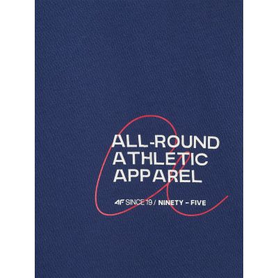 6. Übergroßes bedrucktes Damen-T-Shirt 4F 4FWSS25TTSHF1971-30S