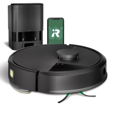 5. iRobot Roomba Combo 105+ Saugroboter (Schwarz)