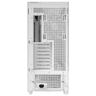 3. Antec Flux Pro Full-Tower E-ATX PC-Gehäuse, gehärtetes Glas – Weiß
