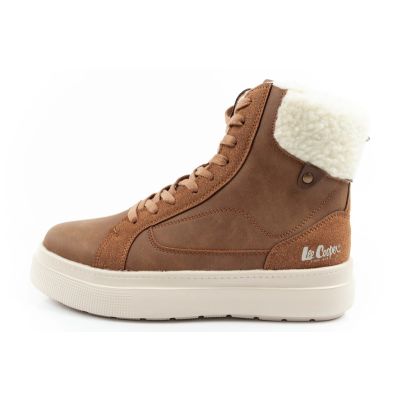 2. Lee Cooper Damen-Winterstiefel, gefüttert, leichte Lammfellstiefel