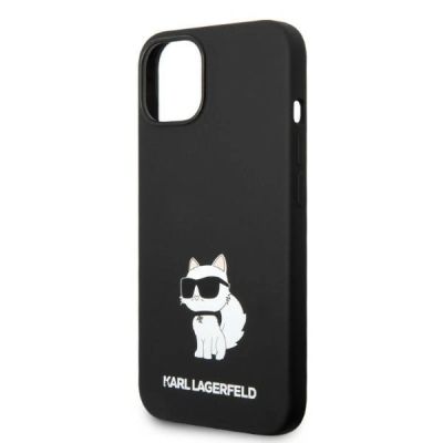6. Karl Lagerfeld KLHMP14MSNCHBCK iPhone 14 Plus 6.7" Hardcase schwarz/schwarz Silikon Choupette MagSafe