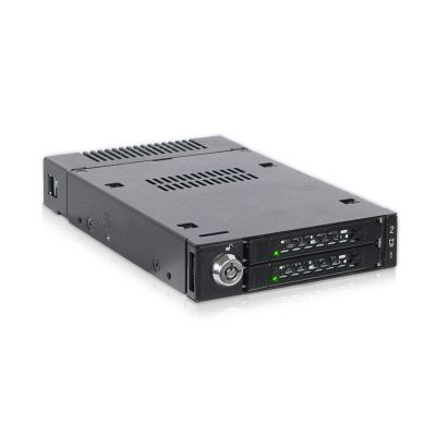 2. Icy Dock ToughArmor MB834M2K-B SSD-Gehäuse Schwarz M.2