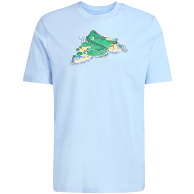 2. adidas Herren T-Shirt Novelty Mint, hellblau, JZ5038