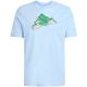 2. adidas Herren T-Shirt Novelty Mint, hellblau, JZ5038