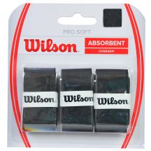 Wilson Pro Soft Absorbent Overgrip Schwarz /3 Stück/ /WRZ4040