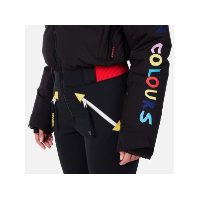 4. ROSSIGNOL Damen-Jumpsuit W JCC Sublim Overall Schwarz