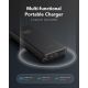 3. VEGER T100 Powerbank Lithium-Ionen (Li-Ion) 20000 mAh Schwarz