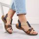 17. Bequeme Rieker W RKR662 mehrfarbige Sandalen