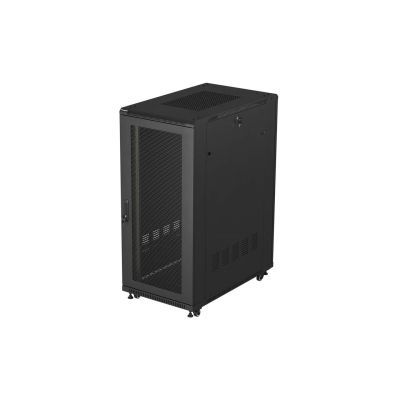 11. LANBERG Standschrank 19" 27U 600x1000 Schwarz