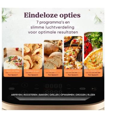 5. Cosori 10,8L Schwarze Fritteuse