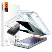 Spigen Glas.TR "Ez Fit" Privacy 2er-Pack für Samsung Galaxy S25 Ultra