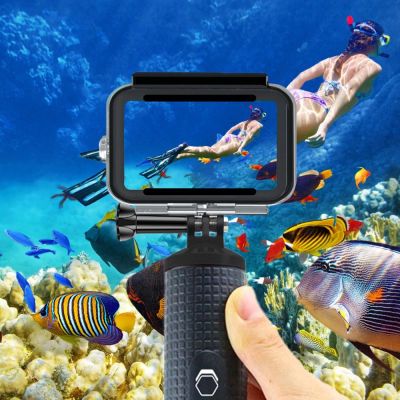 4. Tech-Protect GA200 Wasserdichtes Gehäuse für GoPro Hero 9 / 10 / 11 / 12 - Transparent