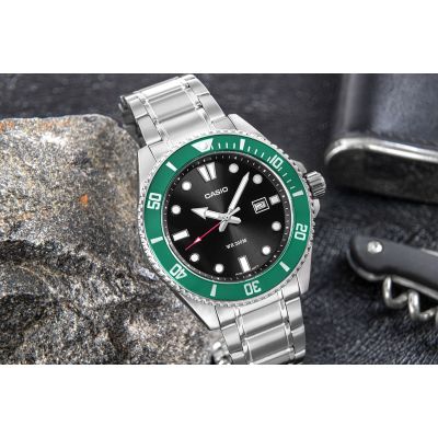 12. Herrenuhr CASIO MDV-107D-3AVEF + Box