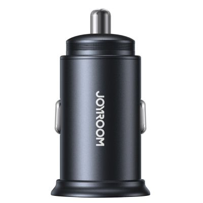 6. Joyroom JR-CCN04 60W USB-A USB-C Mini-Ladegerät – Schwarz