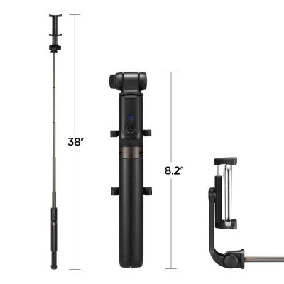 17. Spigen S540W Bluetooth-Selfie-Stick mit Stativ – Schwarz