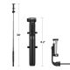 17. Spigen S540W Bluetooth-Selfie-Stick mit Stativ – Schwarz