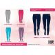 3. LEONE LW1009/S16 Lange Leggings Marineblau "S"