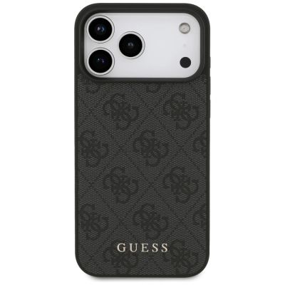 3. Guess 4G Classic Hülle für iPhone 17 Pro Max / 18 Pro Max – Schwarz