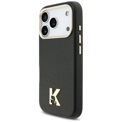 2. Karl Lagerfeld MagSafe Hülle mit Karl-Kopf-Logo für iPhone 17 Pro – Schwarz