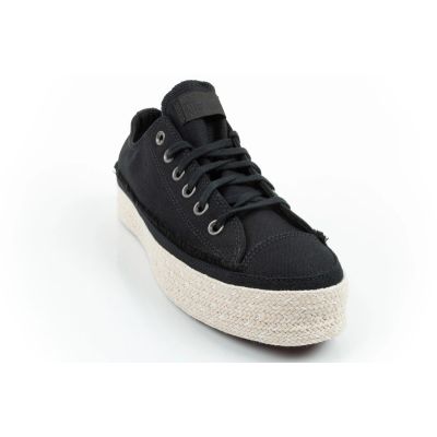 13. Converse Chuck Taylor Damen-Sportschuhe, Espadrilles, modisch, schwarz, bequem