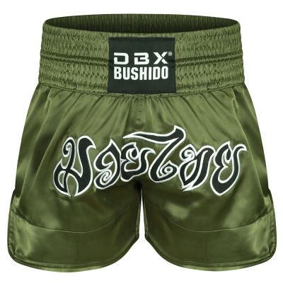 7. Herren-Thaishorts ARMY GREEN V2 COMBATWEAR | DBX Bushido