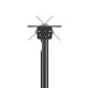 16. MACLEAN Deckenhalterung für Fernseher, max. Traglast 50 kg, 37–86 Zoll, max. VESA 600 x 400, MC-173