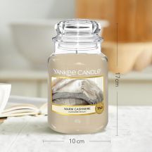 Große Kerze WARM CASHMERE YANKEE