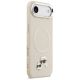 4. Karl Lagerfeld Karl & Choupette Pins MagSafe Hülle für iPhone Air - Beige