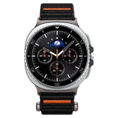 4. Spigen DuraPro Flex Armband für Samsung Galaxy Watch 40/44/46 mm - Schwarz