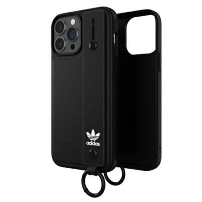 8. Adidas OR Hand Strap Case iPhone 13 Pro Max 6,7" schwarz/schwarz 47139