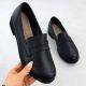 2. Damen-Lederloafer in Schwarz Sergio Leone MK25112-S