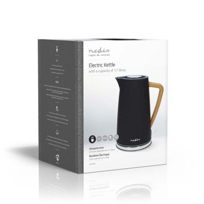 10. Nedis KAWK510EBK 1,7L Wasserkocher Schwarz