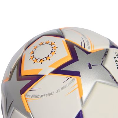 4. adidas UCL Damen Mini 26/27 Liga-Phase Fußball Weiß/Orange/Lila KE5143