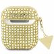 2. Guess GUA2HDGTPD AirPods 1/2 Cover Gold/Gold Strass Dreieck Charm