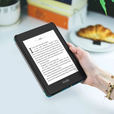 4. Tech-Protect SmartCase Hülle für Kindle Paperwhite V / 5 / Signature Edition - Schwarz
