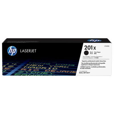 4. Original HP 201X LaserJet Tonerkartusche mit hoher Kapazität, schwarz