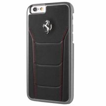 Ferrari Hardcase FESEHCP6BKR iPhone 6/6S 488 schwarz/rote Naht
