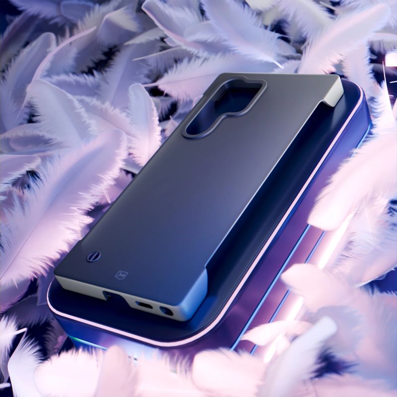 10. 3mk Just20g Matt Case für Samsung Galaxy S24 Ultra - Matt Schwarz