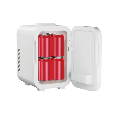 3. Minikühlschrank mit LED-Schminkspiegel ELLE 8L weiß