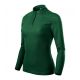 Malfini Pique Polo LS W MLI-231D3 dunkelgrünes Poloshirt
