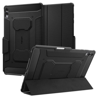 Spigen Rugged Armor "Pro" Hülle für Samsung Galaxy Tab S11 Ultra 14.6 - Schwarz
