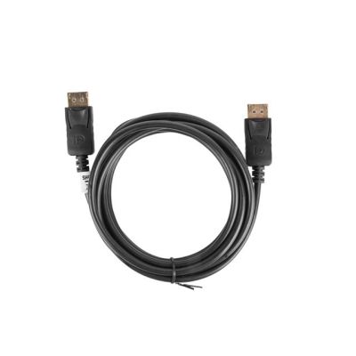 4. Lanberg CA-DPDP-10CC-0030-BK Kabel (DisplayPort M - DisplayPort M; 3 m; schwarz)