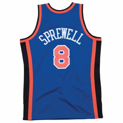2. Mitchell & Ness Swingman Jersey NBA NY New York Knicks Latrell Sprewell - SMJYAC18055-NYKROYA98LSP